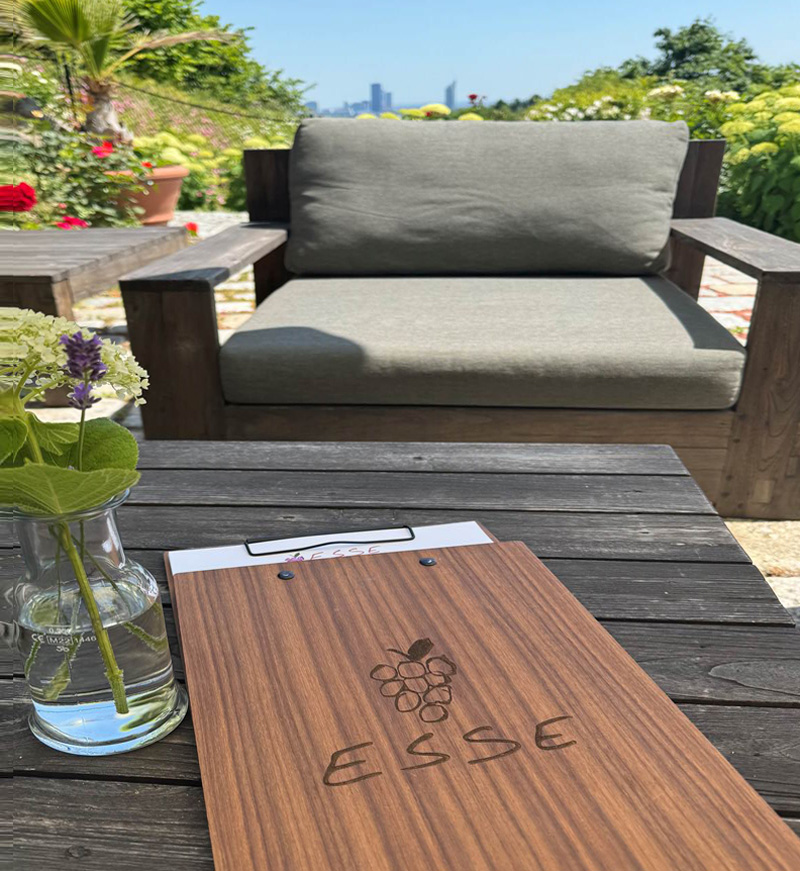 Foto Klemmbrett mit Logobranding